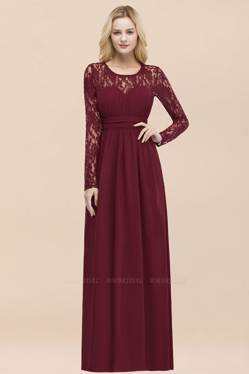 Try at Home Sample Bridesmaid Dress Burgundy Mulberry Sky Blue