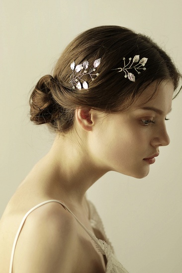 BMbridal Beautiful Alloy Daily Wear Hairpins Headpiece with Imitation Pearls_1