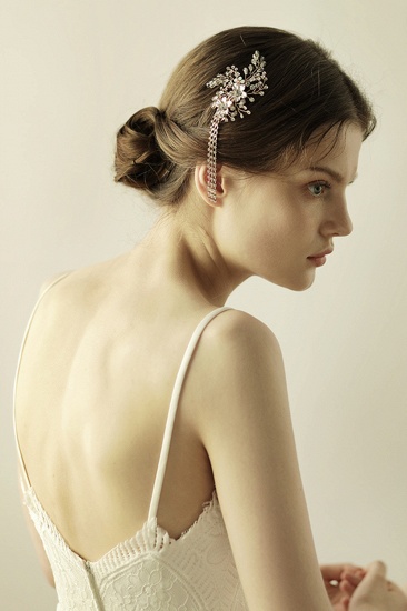 BMbridal Beautiful Alloy Special Occasion Hairpins Headpiece with Rhinestone_4