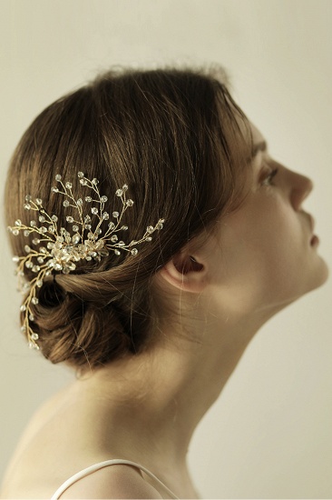 BMbridal Elegant Alloy Rhinestone Daily Wear Combs-Barrettes Headpiece with Crystal_8