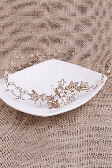 BMbridal Beautiful Alloy Imitation Pearls Special Occasion Hairpins Headpiece with Rhinestone_6