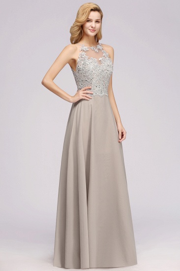 BMbridal Exquisite Sleeveless Slit Lace Affordable Bridesmaid Dresses with Beadings_6