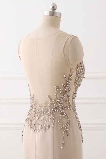 BMbridal Elegant Jewel Sleeveless Mermaid Ballkleider mit Perlen Online_7