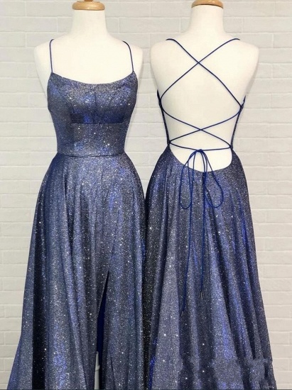 BMbridal Sequins Strings Long Prom Dress On Sale_3