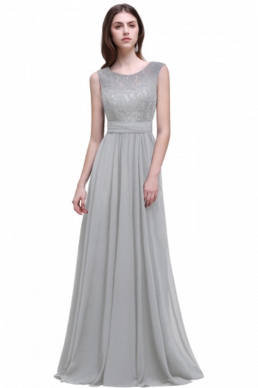 BMbridal Sleeveless Lace Long Chiffon Prom Dress Online_6