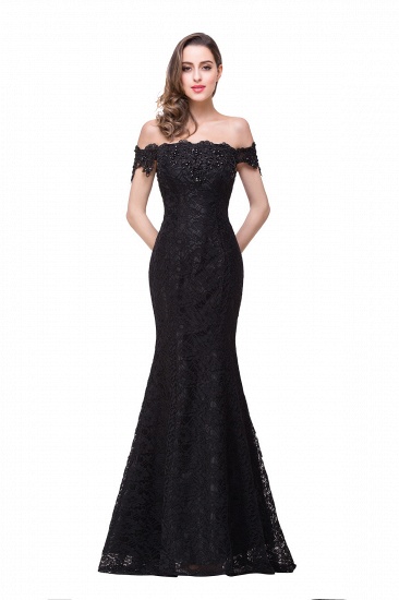 BMbridal Off-the-Shoulder Lace Mermaid Prom Dress Long Evening Party Gowns Online_15