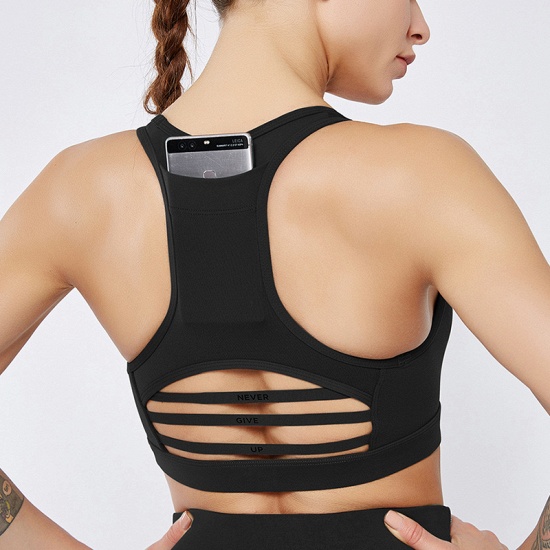 BMbridal Yoga Wear Womens Sports Bra High Impact Sports Bra Shockproof Wireless Quick-Drying Breathable Yoga Bra Top_2
