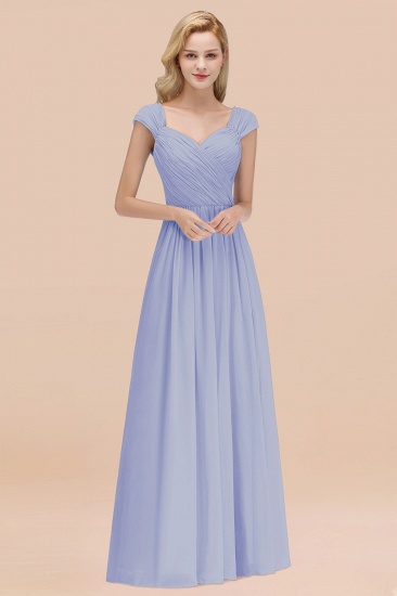 BMbridal Modest Chiffon Sweetheart Sleeveless Affordable Bridesmaid Dresses with Ruffles_22